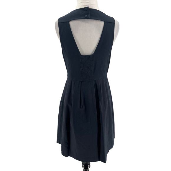 Moulinette Soeurs Anthropologie Women's Navy Perennial Embroidered Dress Size 4 - Picture 3 of 5